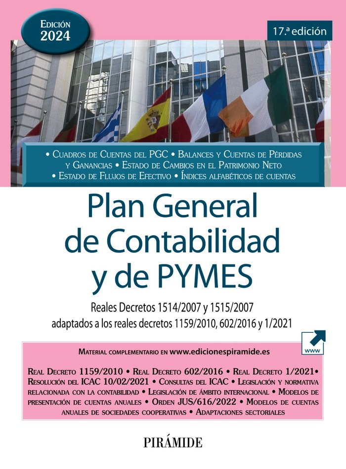 PLAN GENERAL DE CONTABILIDAD Y DE PYMES | EDICIONES PIRAMIDE | PIRAMIDE | 9788436849837