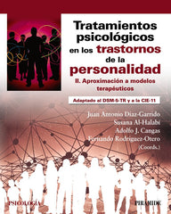 TRATAMIENTOS PSICOLOGICOS EN LOS TRASTORNOS DE LA PERSONALID | DIAZ GARRIDO, JUAN ANTONIO/AL-HALABI, SU | PIRAMIDE | 9788436849875