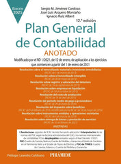 PLAN GENERAL DE CONTABILIDAD ANOTADO | JIMENEZ CARDOSO, SERGIO M,/ARQUERO MONTA | PIRAMIDE | 9788436851007