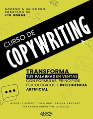 CURSO DE COPYWRITING | FLORIDO, MIGUEL/DIAZ, COVA/SANCHEZ MUÑOZ | ANAYA MULTIMEDIA | 9788441552265