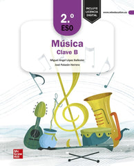 Música Clave B - 2.o ESO | Varios autores | 9788448638320 (MCGRAW-HILL)