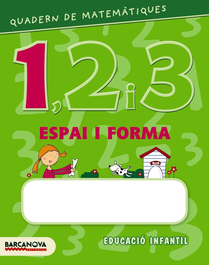 QUADERN DE MATEMATIQUES 1, 2 I 3, ESPAI I FORMA 1 | Varios Autores | 9788448927578 (Barcanova Editorial (Cataluña))