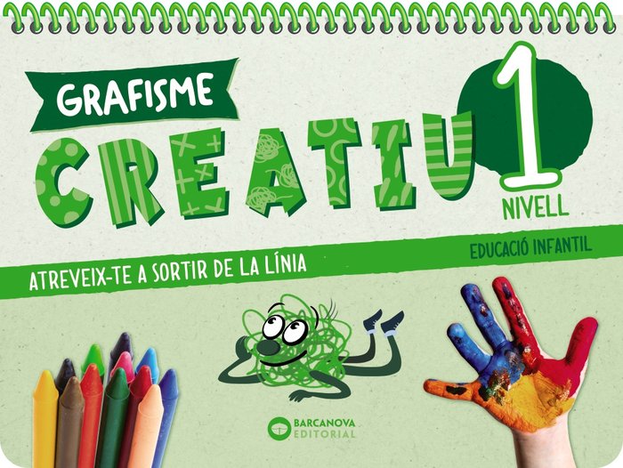 QUADERN GRAFISME CREATIU NIVELL 1 3AÑOS CATALAN 24 | Varios Autores | 9788448964153 (Barcanova Editorial (Cataluña))