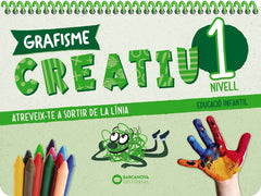 QUADERN GRAFISME CREATIU NIVELL 1 3AÑOS CATALAN 24 | Varios Autores | 9788448964153 (Barcanova Editorial (Cataluña))
