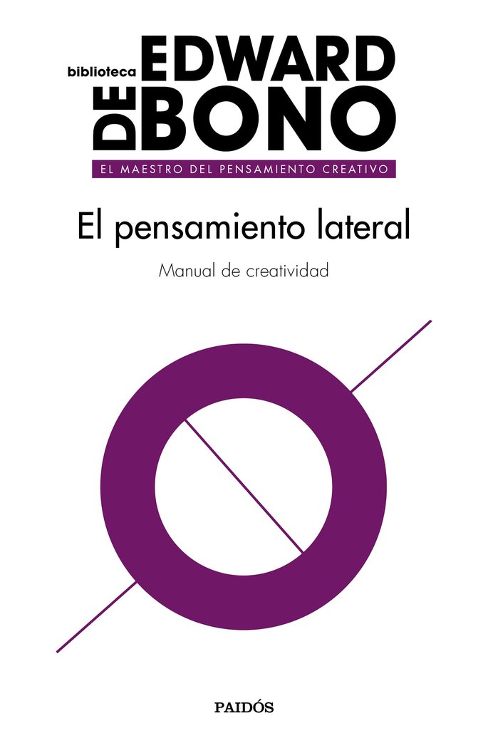 PENSAMIENTO LATERAL,EL | BONO,EDWARD DE | PAIDOS | 9788449334092