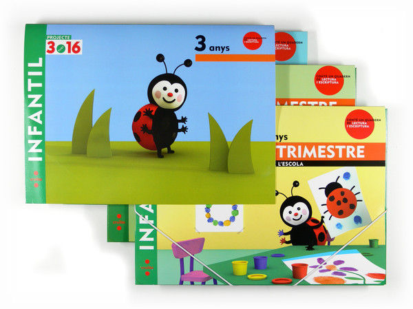 PACK 3 ANYS, INFANTIL, PROJECTE 3,16 | Varios Autores | 9788466117302 (Cruilla Sm)