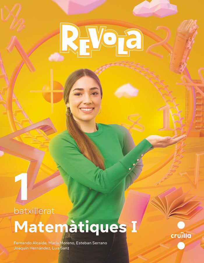 ✅ MATEMATIQUES I 1ºNB CATALAN REVOLA 24 I ALCAIDE, FERNANDO/HERNANDEZ, JOAQUIN/MOR I CRUILLA SM I 9788466157346