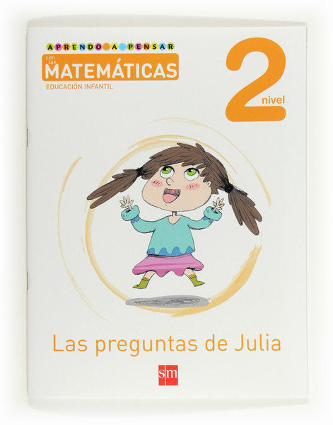APRENDO A PENSAR CON MATEMATICAS 2 3AÑOS 12 SMMAT03EI | Varios Autores | 9788467544930 (Sm)