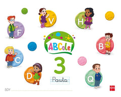 CUADERNO LECTOESCRITURA 3 ABCOLE 17 5 AÑOS PAUTA | AA,VV | 9788467592238 (Sm)