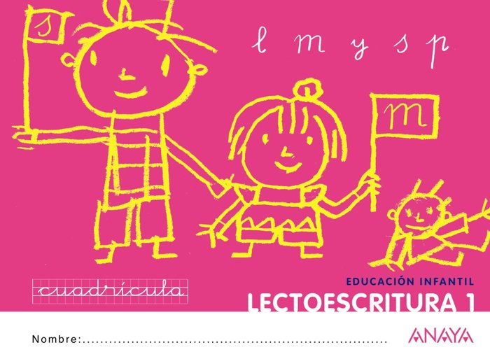 LECTOESCRITURA 1 CUADRICULA 12 QUE IDEA | AA,VV | 9788467815696 (Anaya)