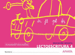 LECTOESCRITURA 4 CUADRICULA 12 QUE IDEA ANALEN05EI | AA,VV | 9788467815726 (Anaya)