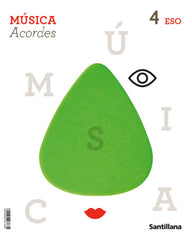 ✅ MUSICA 4º ESO NUEVO ACORDES CONSTRUYENDO MUNDOS ED 2023 VV.AA. SANTILLANA - 9788468050096