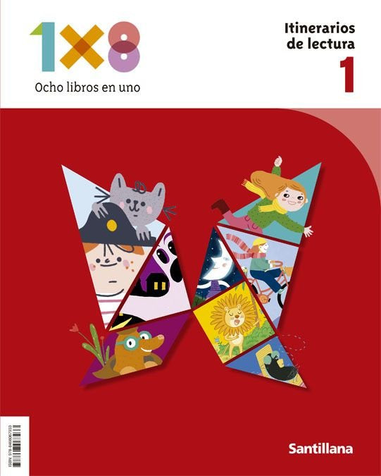 LECTURAS 1oEP 22 1X8 CONSTRUYENDO MUNDOS | AA,VV | 9788468067933 (Santillana)