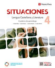 Situaciones 4. Lengua Castellana y Literatura. Cuaderno de aprendizaje | Varios autores | 9788468294049 (VICENS VIVES)