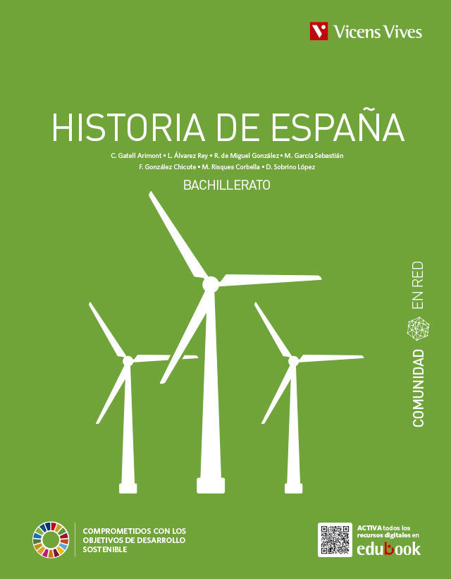 ✅ HISTORIA DE ESPAÑA(14 TEMAS) 2ºBACH COMUNIDA RED I EQUIPO EDITORIAL I VICENS VIVES I 9788468294285