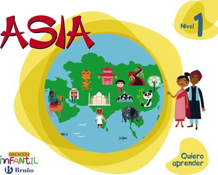 QUIERO APRENDER 1 3AÑOS ASIA 20 | Varios Autores | 9788469619193 (Bruño)