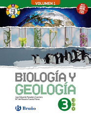 Biología y Geología 3ºESO 3 volúmenes Proyecto 5 etapas | Varios autores | 9788469633274 (BRUÑO)