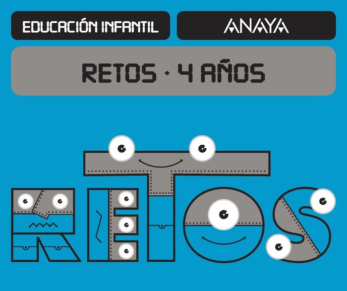 RETOS 4AÑOS EI 17 | AA,VV | 9788469828830 (Anaya Texto)