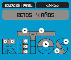 RETOS 4AÑOS EI 17 | AA,VV | 9788469828830 (Anaya Texto)