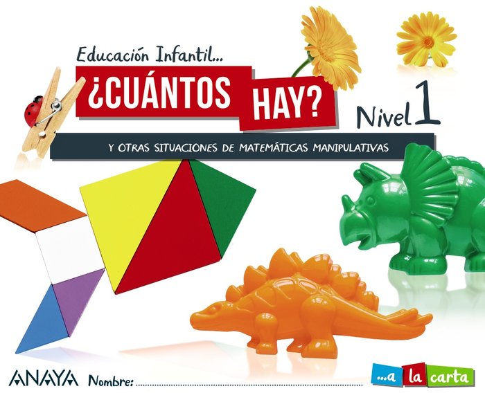 MATEMATICAS 3 AÑOS CUANTOS HAY AÑOS NIVEL 1 21 A LA CARTA | Varios Autores | 9788469876961 (Anaya Texto)