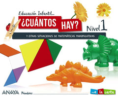 MATEMATICAS 3 AÑOS CUANTOS HAY AÑOS NIVEL 1 21 A LA CARTA | Varios Autores | 9788469876961 (Anaya Texto)