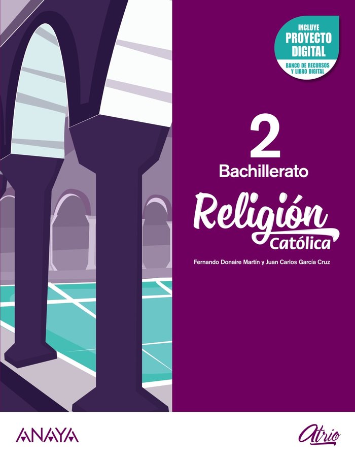 ✅ RELIGION 2ºNB 21 ATRIO I AA,VV I ANAYA TEXTO I 9788469885192