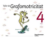 TALLER GRAFOMOTRICITAT 4ANYS CATALAN 08 GRUVAR04EI | AA,VV | 9788479184124 (Grup Promotor Santillana)