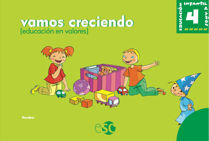 VAMOS CRECIENDO 4 AÑOS EDIVAR10E | | 9788480772532 (Social Y Cultural)