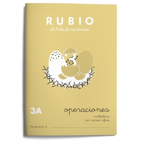 PROBLEMAS RUBIO 3A RUBMAT0EP | AA,VV | RUBIO | 9788485109555