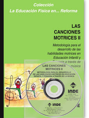CANCIONES MOTRICES II+CD | CONDE/MARTIN/VICIANA | INDE | 9788487330827