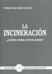 LA INCINERACION - 9788489110953