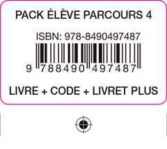 PARCOURS 4 PACK ELEVE | Varios autores | 9788490497487 (SANTILLANA)