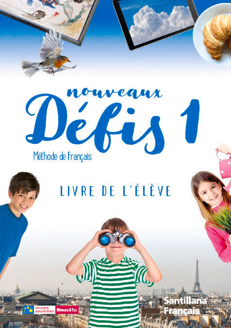 NOUVEAUX DEFIS 1 ELEVE + COD ACCESO | Varios autores | 9788490498217 (Santillana)