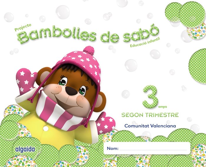 BAMBOLLES DE SABO 3 ANYS, 2o TRIMESTRE | Varios Autores | 9788490670262 (Algaida Editores)