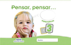 PENSAR PENSAR MATEMATICAS 3AÑOS 16 EI | Varios Autores | 9788490673843 (Algaida Editores Texto)