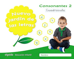NUEVO JARDIN LETRAS CONSONANTES 2 CUADR,EI 17 LECTOESCRITUR | AA,VV | 9788490677346 (Algaida Editores Texto)