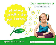 NUEVO JARDIN LETRAS CONSONANTES 3 CUADR,EI 17 LECTOESCRITUR | AA,VV | 9788490677353 (Algaida Editores Texto)