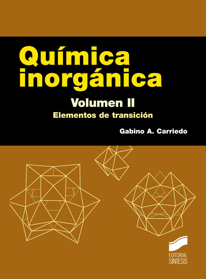 QUIMICA INORGANICA VOLUMEN II - 9788490772430