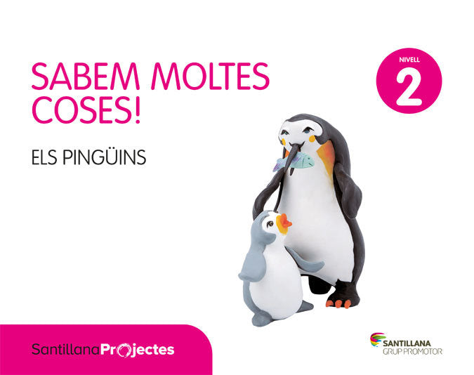 SABEM MOLTES COSES NIVELL 2 ELS PINGUINS | AA,VV, | 9788491303411 (Grup Promotor Santillana)