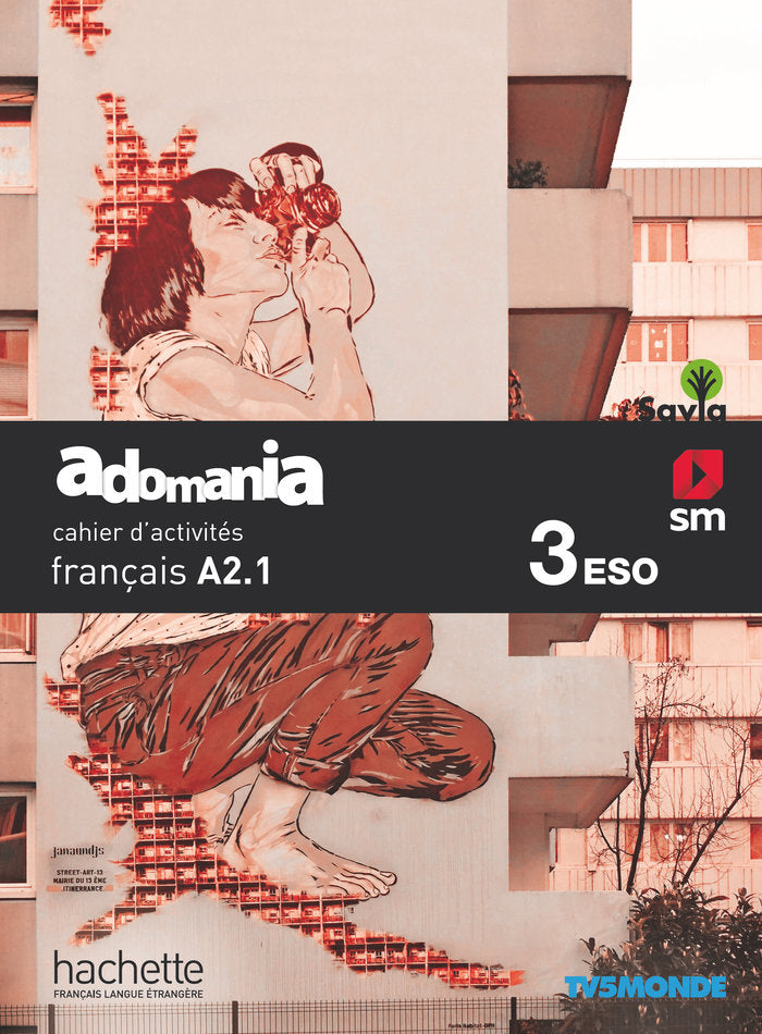 3ºESO Cuaderno Adomania 19 | Varios autores | 9788491825036 (SM)