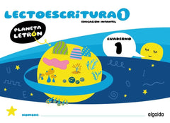 PLANETA LETRON LECTOESCRITURA NIVEL 1 CUADERNO 1 3 AÑOS 25 | Varios Autores | 9788491899518 (Algaida Editores)