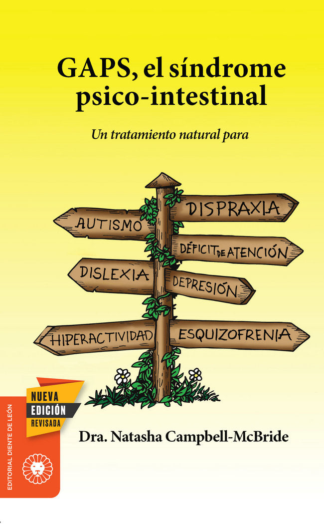 GAPS EL SINDROME PSICO INTESTINAL | CAMPBELL MCBRIDE,NATASHA | DIENTE DE LEON | 9788494622403