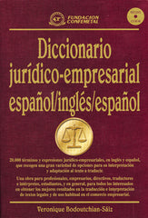 DICCIONARIO JURIDICO-EMPRESARIAL ESPAÑOL/INGLES/ESPAÑOL | BODOUTCHIAN-SAIZ, VERONIQUE | FUNDACION CONFEMETAL FC | 9788495428035