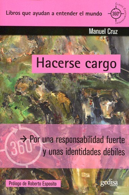 HACERSE CARGO | CRUZ,MANUEL | GEDISA | 9788497849784