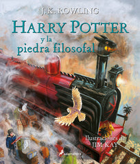 HARRY POTTER 1 LA PIEDRA FILOSOFAL ILUSTRADO | Rowling,j,k | 9788498387070 (Salamandra infantil y juvenil)