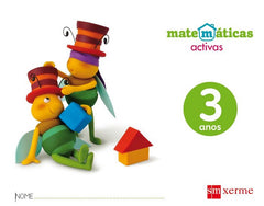 MATEMATICAS ACTIVAS, 3 ANOS | Varios Autores | 9788498546484 (Xerme Sm)