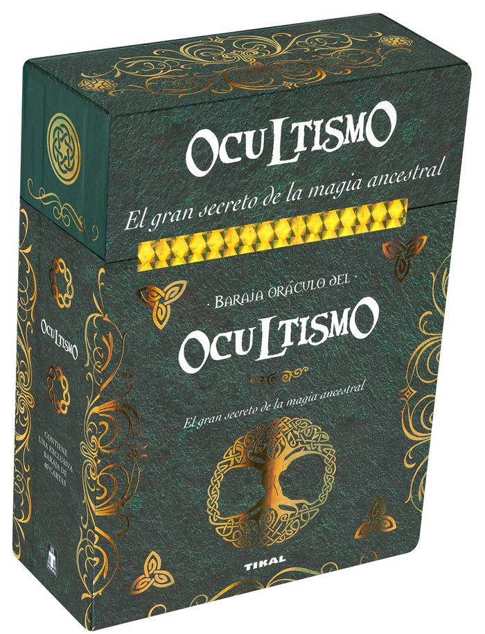 BARAJA ORACULO DEL OCULTISMO I Hopkins, Brayan/Equipo Tikal I Tikal Editorial I 9788499285061