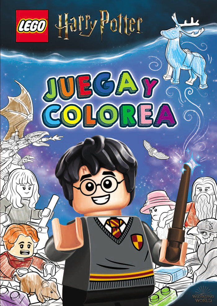 HARRY POTTER LEGO JUEGA Y COLOREA | Aa,vv | 9788893679916 (Magazzini salani)