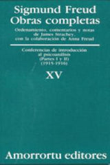 OBRAS COMPLETAS FREUD XV CONFERENCIAS INT AL PSICOANAL - 9789505185917
