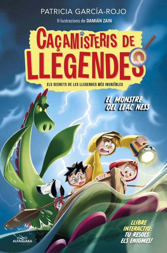 Caçamisteris de llegendes 1 - El monstre del llac Ness. Patricia García-Rojo (ALFAGUARA) 9788410190818